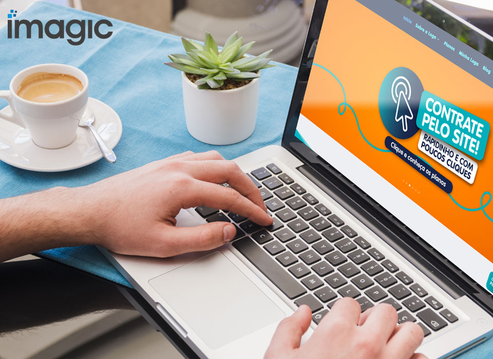 Criação de Site para Loga Internet